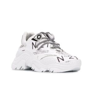 N°21 N21 Billy Low Top Sneakers, $318 Lookastic and Black Graphic Sneakers